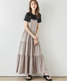 La-gemme | ティアードジャンパースカート(スカート)