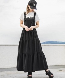 ティアードジャンパースカート