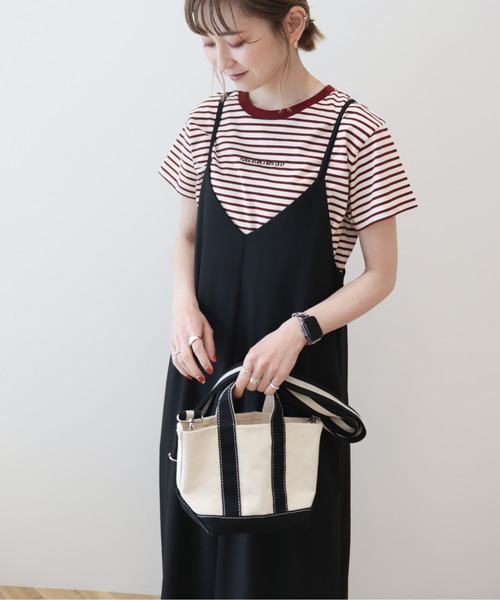 AMERICAN HOLIC（アメリカンホリック）の「丈違いキャミワンピース①（ワンピース・レディース・ブラック/グリーン・M/L）」の6枚目の写真