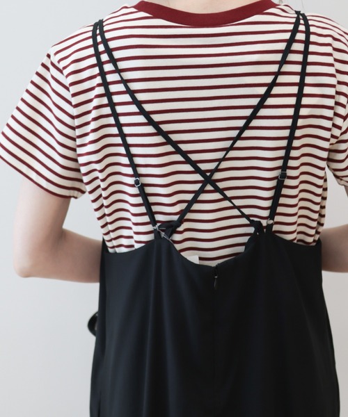 AMERICAN HOLIC（アメリカンホリック）の「丈違いキャミワンピース①（ワンピース・レディース・ブラック/グリーン・M/L）」の11枚目の写真