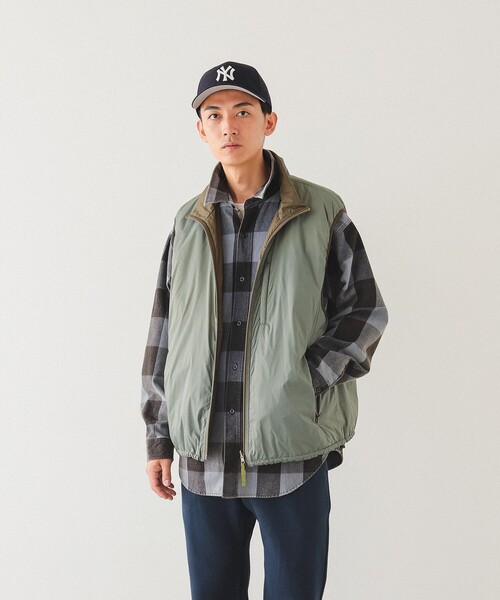 BEAMS(ビームス)の「BEAMS / ミリタリー ベスト(ベスト・メンズ・グレー/セージグリーン・S/M/L/XL)」の8枚目の写真