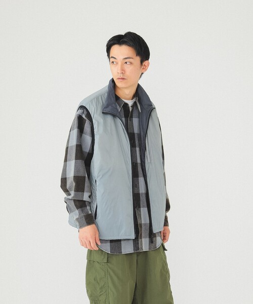 BEAMS(ビームス)の「BEAMS / ミリタリー ベスト(ベスト・メンズ・グレー/セージグリーン・S/M/L/XL)」の13枚目の写真