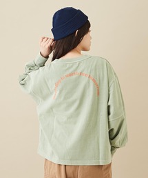 CUBE SUGAR | OE天竺カットソーボリュームスリーブプルオーバー(Tシャツ/カットソー)