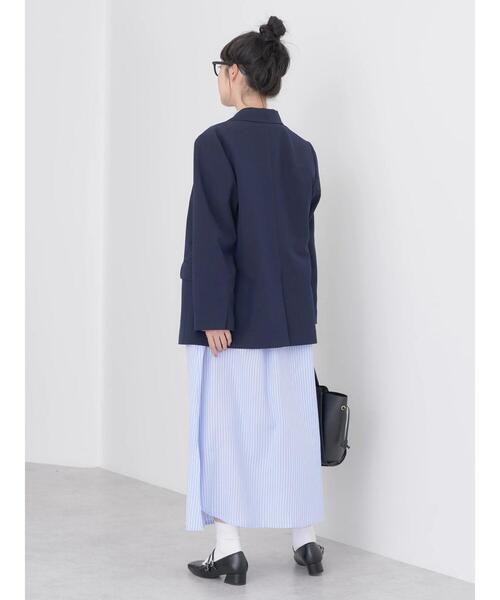 earth music&ecology（アースミュージックアンドエコロジー）の「テーラードジャケット（テーラードジャケット・レディース・ネイビー/チェック・M/L）」の21枚目の写真