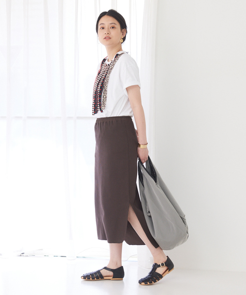 Ampersand（アンパサンド）の「【Ampersand】メッシュナイロン リバーシブルバッグ（トートバッグ・レディース・ブラック/ネイビー/イエロー・フリー）」の13枚目の写真