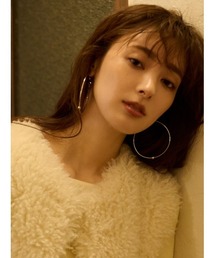 ミニマルフープピアス