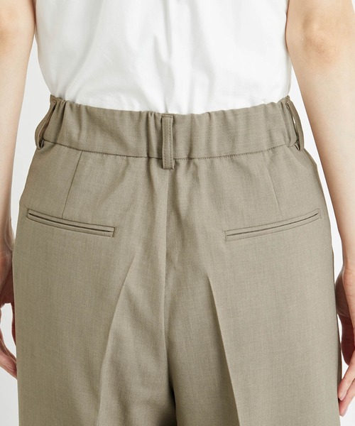 ROPE' PICNIC（ロペピクニック）の「接触冷感・洗濯機OK/サラサラセミタックワイドパンツ（その他パンツ・レディース・ブラウン/ネイビー・36/38/40）」の17枚目の写真