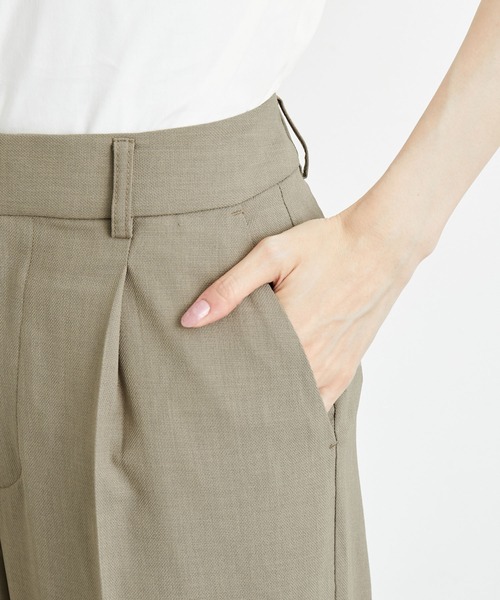 ROPE' PICNIC（ロペピクニック）の「接触冷感・洗濯機OK/サラサラセミタックワイドパンツ（その他パンツ・レディース・ブラウン/ネイビー・36/38/40）」の19枚目の写真