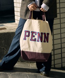 SUNNY  SPORTS | 【 The BOOK STORE / ザ ブックストア 】 カレッジ モチーフ ニュースペーパーバッグ トートバッグ CB23F00600 TOTE SUY(トートバッグ)