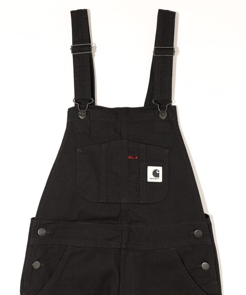 Carhartt(カーハート)の「Carhartt WIP W BIB OVERALL I028634(つなぎ/オールインワン・メンズ・ブラック・SMALL)」の4枚目の写真