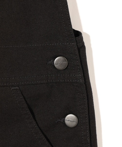 Carhartt(カーハート)の「Carhartt WIP W BIB OVERALL I028634(つなぎ/オールインワン・メンズ・ブラック・SMALL)」の6枚目の写真
