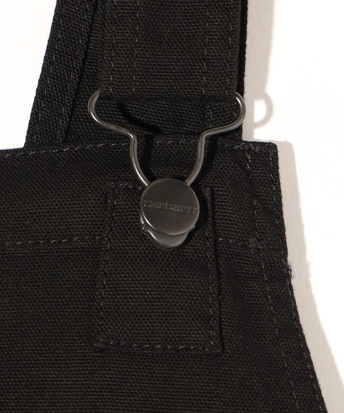 Carhartt(カーハート)の「Carhartt WIP W BIB OVERALL I028634(つなぎ/オールインワン・メンズ・ブラック・SMALL)」の8枚目の写真