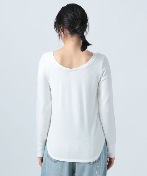 セール】2WAYストレッチスムースロンT（Tシャツ/カットソー