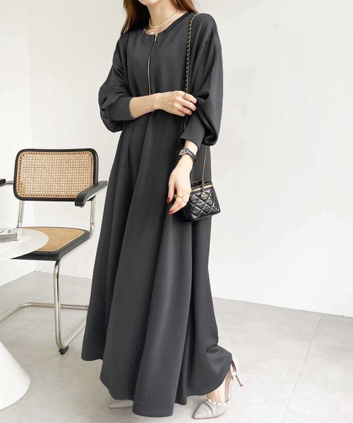 セール】【新色追加】楽ちんすっきり見せ前後2WAYハーフジップ