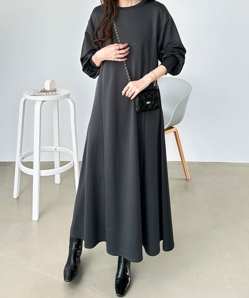 セール】【新色追加】楽ちんすっきり見せ前後2WAYハーフジップ