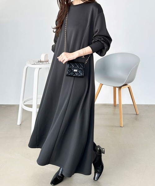 セール】【新色追加】楽ちんすっきり見せ前後2WAYハーフジップ