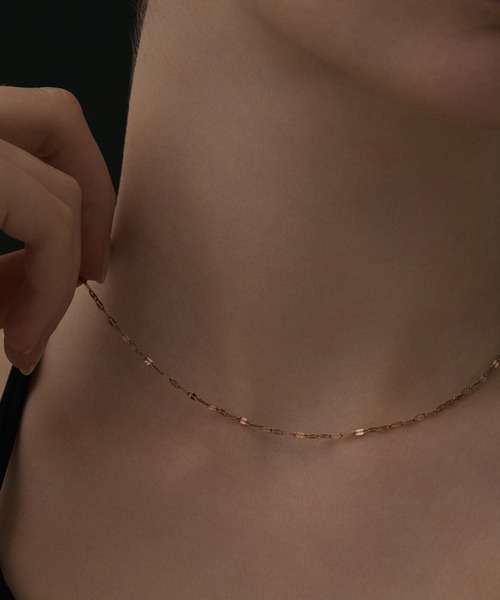 CENE（セネ）の「【CENE】セネ/ペタルチェーンネックレス（ネックレス・レディース・シルバー/ピンクゴールド/ゴールド・FREE）」の19枚目の写真