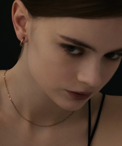 CENE（セネ）の「【CENE】セネ/ペタルチェーンネックレス（ネックレス・レディース・シルバー/ピンクゴールド/ゴールド・FREE）」の22枚目の写真