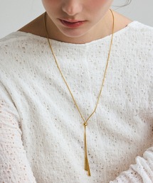 CENE | 【CENE】セネ/トライアングルラリエット(ネックレス)