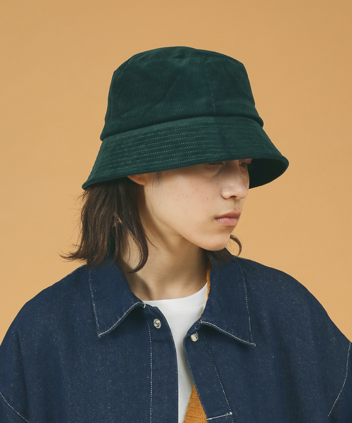 Ruben(ルーベン)の「【RUBEN/ルーベン】CURDUROY BUCKET HAT/コーディロイバケットハット/ユニセックス/RUS-2235(ハット・メンズ・アイボリー/ブラック/ダークグリーン・フリー)」の10枚目の写真