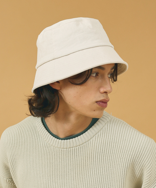 Ruben(ルーベン)の「【RUBEN/ルーベン】CURDUROY BUCKET HAT/コーディロイバケットハット/ユニセックス/RUS-2235(ハット・メンズ・アイボリー/ブラック/ダークグリーン・フリー)」の16枚目の写真