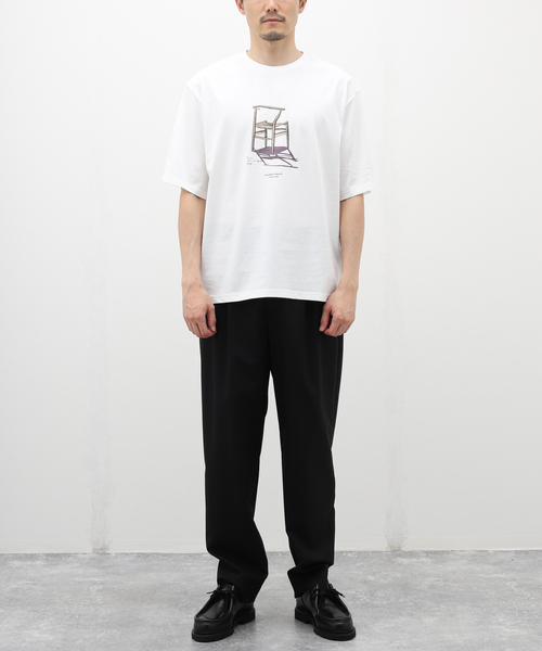 EDIFICE（エディフィス）の「【HH for LA BOUCLE】別注Tシャツ(CHAIR)（Tシャツ/カットソー・メンズ・ホワイト・FREE）」の4枚目の写真
