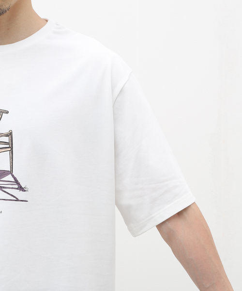 EDIFICE（エディフィス）の「【HH for LA BOUCLE】別注Tシャツ(CHAIR)（Tシャツ/カットソー・メンズ・ホワイト・FREE）」の10枚目の写真