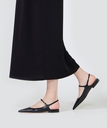 ペリーコ　CUORE エナメル バックスリング フラット Back Sling Pumps “CUORE” | PELLICO｜ペリーコ