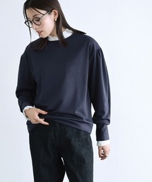 ポンチボリュームスリーブカットソー