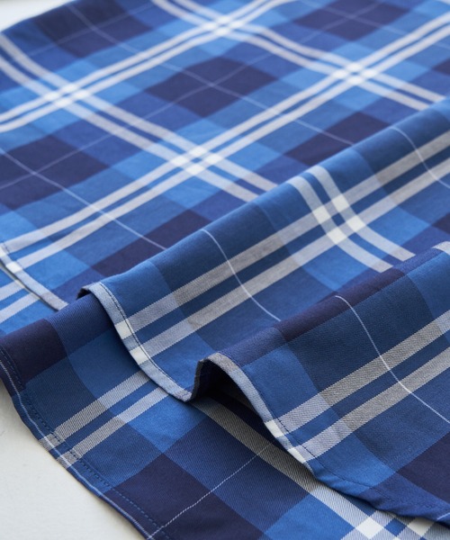 TOKYO SHIRTS（トウキョウシャツ）の「オーバーサイズ 長袖レースアップシャツ（シャツ/ブラウス・レディース・ブルー/ホワイト/ネイビー・FREE）」の7枚目の写真