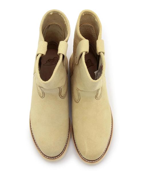 RED WING(レッドウィング)の「BY RED WING ペコスブーツ:(ブーツ・レディース・ベージュ・6h/5/6/5h)」の2枚目の写真