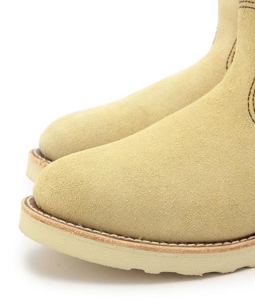 RED WING(レッドウィング)の「BY RED WING ペコスブーツ:(ブーツ・レディース・ベージュ・6h/5/6/5h)」の6枚目の写真