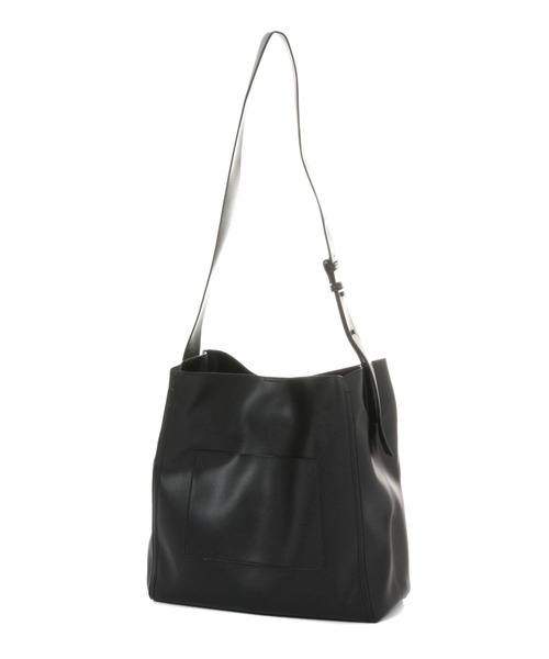 BAYFLOW（ベイフロー）の「5ポケットビッグショルダー（ショルダーバッグ・レディース・カーキ/ブラック・FREE）」の9枚目の写真