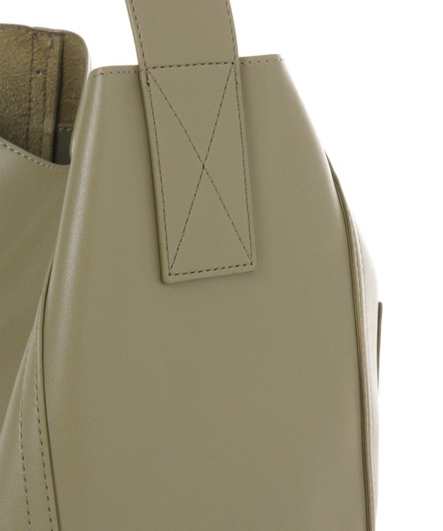 BAYFLOW（ベイフロー）の「5ポケットビッグショルダー（ショルダーバッグ・レディース・カーキ/ブラック・FREE）」の8枚目の写真