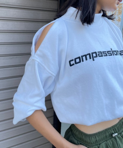  Jeans クロップドスウェット ハートクロップド スウェット トップス | Lazy Styles（レイジー