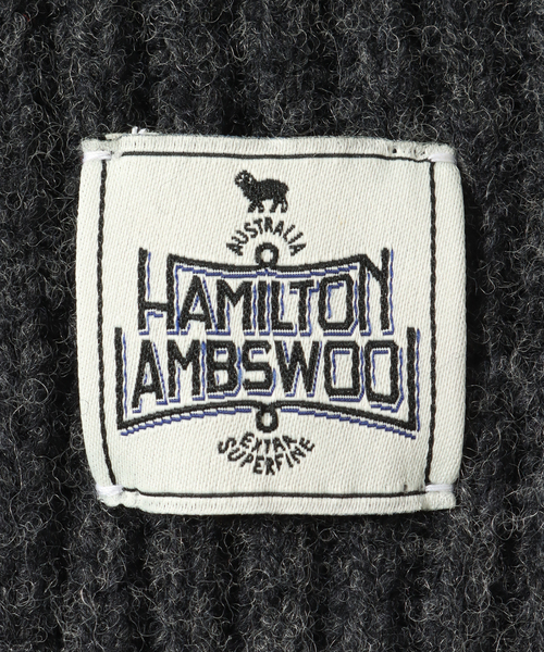 JOURNAL STANDARD relume(ジャーナルスタンダード レリューム)の「HAMILTON KNIT バラクラバ(ニットキャップ/ビーニー・メンズ・グレー/ブルー/ブラック系その他・FREE)」の5枚目の写真