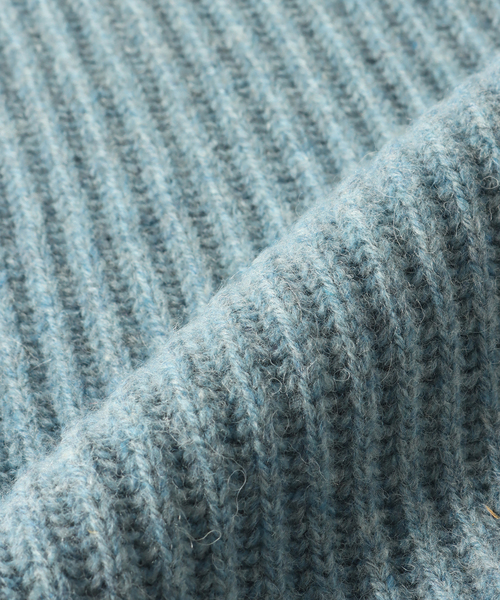 JOURNAL STANDARD relume(ジャーナルスタンダード レリューム)の「HAMILTON KNIT バラクラバ(ニットキャップ/ビーニー・メンズ・グレー/ブルー/ブラック系その他・FREE)」の9枚目の写真