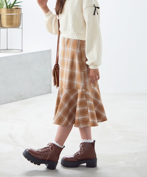 Amourire girl（アムリールガール）の「【セットアップ可】チェック柄