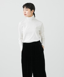 かぐれ | ハイツイストコットンタートルカットソー(Tシャツ/カットソー)