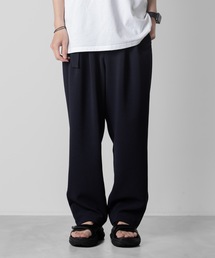 【 直営店・ZOZOTOWN限定 】PE ストレッチダブルクロス ベルテッド テーパードフィットトラウザーズ / PE STRECH DOUBLE CLOTH BELTED TAPERD FIT TROUSERS