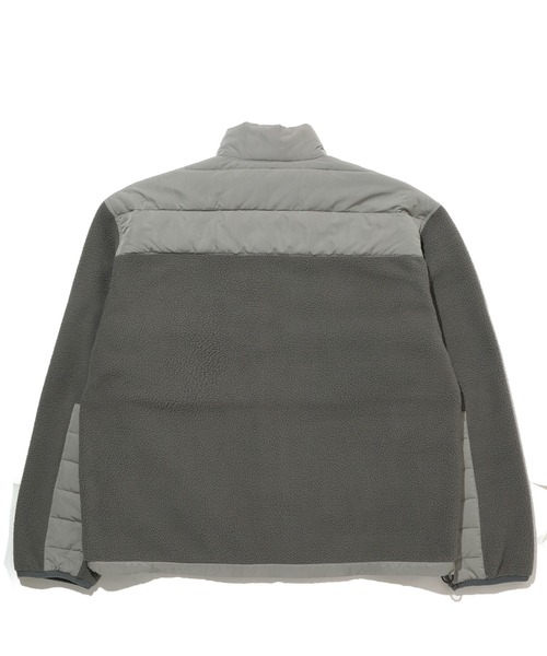 XLARGE（エクストララージ）の「PANELED FLEECE JACKET（ブルゾン・メンズ・オリーブ/ブラック/グレー・XL/L/M/S）」の4枚目の写真