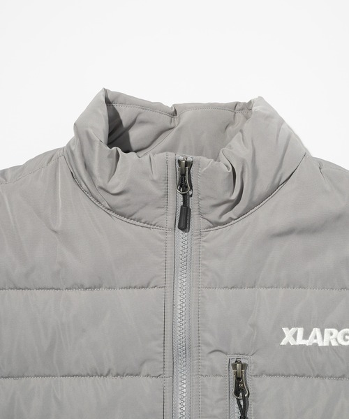 XLARGE（エクストララージ）の「PANELED FLEECE JACKET（ブルゾン・メンズ・オリーブ/ブラック/グレー・XL/L/M/S）」の5枚目の写真