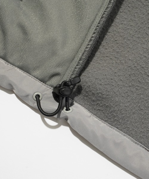 XLARGE（エクストララージ）の「PANELED FLEECE JACKET（ブルゾン・メンズ・オリーブ/ブラック/グレー・XL/L/M/S）」の10枚目の写真