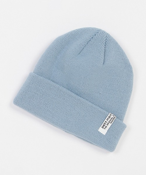 petit main（プティマイン）の「ビーニー（キャップ・キッズ・チャコール/ブラック/アイボリー/サックスブルー/ライトピンク・52cm/54cm/50cm）」の4枚目の写真