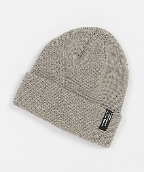 petit main（プティマイン）の「ビーニー（キャップ・キッズ・チャコール/ブラック/アイボリー/サックスブルー/ライトピンク・52cm/54cm/50cm）」の3枚目の写真