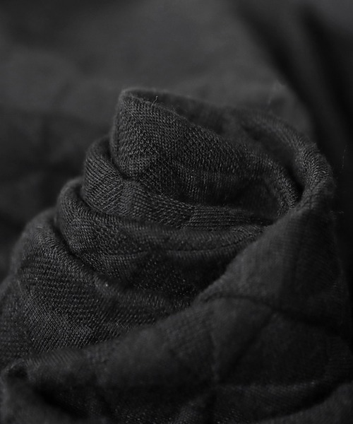 antiqua（アンティカ）の「キルティングジャケット（ノーカラージャケット・レディース・ブラック・FREE）」の15枚目の写真