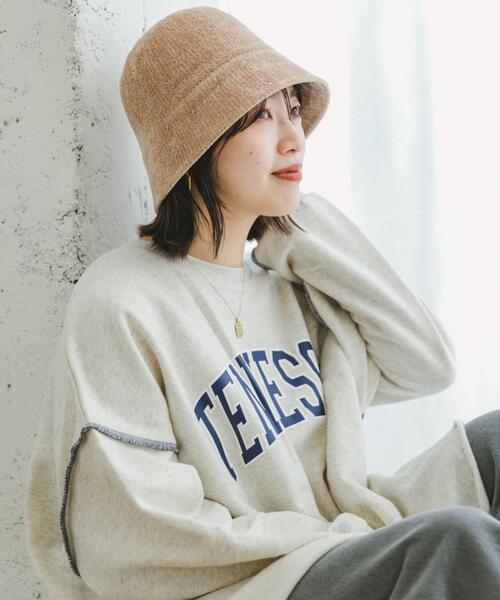 ITEMS URBANRESEARCH(アイテムズ アーバンリサーチ)の「モールベルハット(ハット・レディース・ベージュ/ブラウン/ブラック・-)」の3枚目の写真