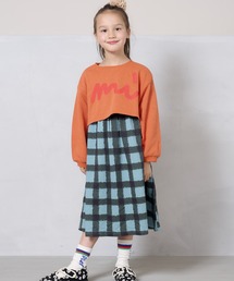 HOGAN RANCH WEAR | ショートトップスドッキングワンピース（90～140cm）(ワンピース)