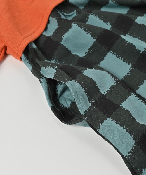 HOGAN RANCH WEAR（ホーガンランチウエア）の「ショートトップスドッキングワンピース（90～140cm）（ワンピース・キッズ・マルチ/グリーン・140/120/130/100/110/90）」の16枚目の写真