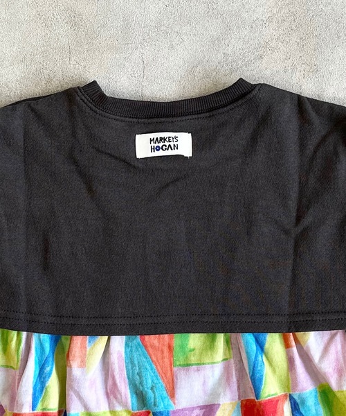 HOGAN RANCH WEAR（ホーガンランチウエア）の「ショートトップスドッキングワンピース（90～140cm）（ワンピース・キッズ・マルチ/グリーン・140/120/130/100/110/90）」の11枚目の写真